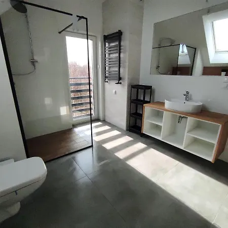 W Brzozach Sznurki Spokojna 1 - Chmielno, Kaszuby, Dom, Jezioro Ferienhaus