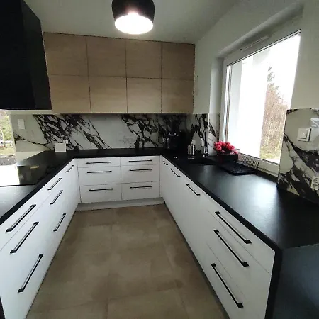 W Brzozach Sznurki Spokojna 1 - Chmielno, Kaszuby, Dom, Jezioro Хмельно