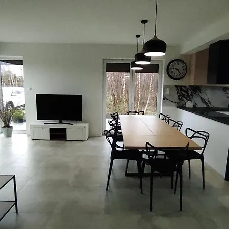 W Brzozach Sznurki Spokojna 1 - Chmielno, Kaszuby, Dom, Jezioro Ferienhaus