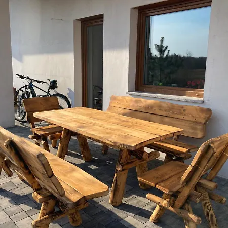 W Brzozach Sznurki Spokojna 1 - Chmielno, Kaszuby, Dom, Jezioro