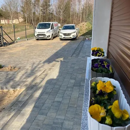 W Brzozach Sznurki Spokojna 1 - Chmielno, Kaszuby, Dom, Jezioro