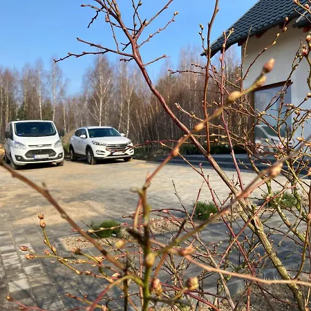 W Brzozach Sznurki Spokojna 1 - Chmielno, Kaszuby, Dom, Jezioro * 흐미엘노