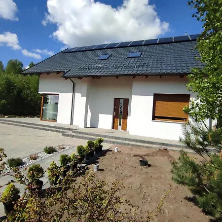 W Brzozach Sznurki Spokojna 1 - Chmielno, Kaszuby, Dom, Jezioro Semesterbostad