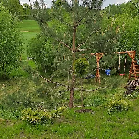 Semesterbostad W Brzozach Sznurki Spokojna 1 - Chmielno, Kaszuby, Dom, Jezioro