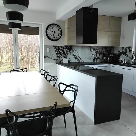 W Brzozach Sznurki Spokojna 1 - Chmielno, Kaszuby, Dom, Jezioro *