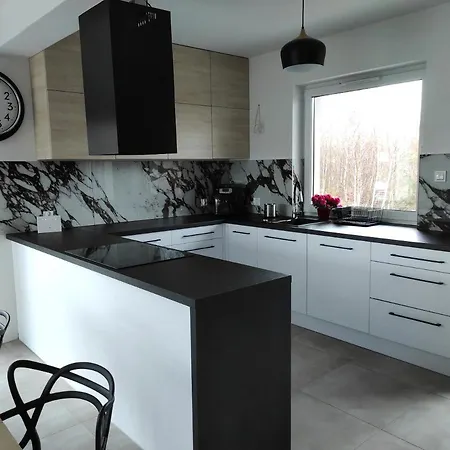 W Brzozach Sznurki Spokojna 1 - Chmielno, Kaszuby, Dom, Jezioro Ferienhaus