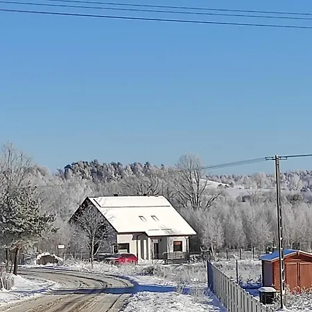W Brzozach Sznurki Spokojna 1 - Chmielno, Kaszuby, Dom, Jezioro *