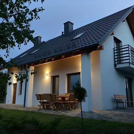 W Brzozach Sznurki Spokojna 1 - Chmielno, Kaszuby, Dom, Jezioro Chmielno