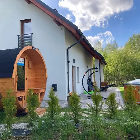 W Brzozach Sznurki Spokojna 1 - Chmielno, Kaszuby, Dom, Jezioro Chmielno