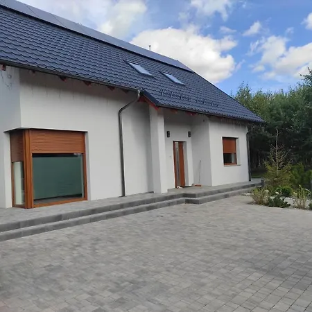 W Brzozach Sznurki Spokojna 1 - Chmielno, Kaszuby, Dom, Jezioro