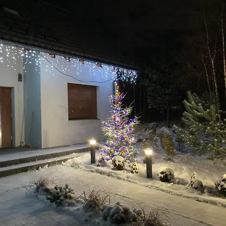 W Brzozach Sznurki Spokojna 1 - Chmielno, Kaszuby, Dom, Jezioro Chmielno