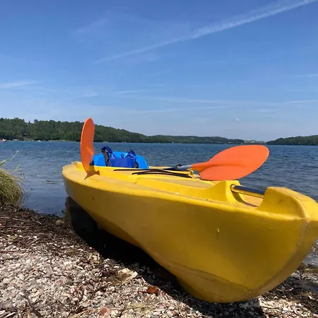 W Brzozach Sznurki Spokojna 1 - Chmielno, Kaszuby, Dom, Jezioro تشميلنا