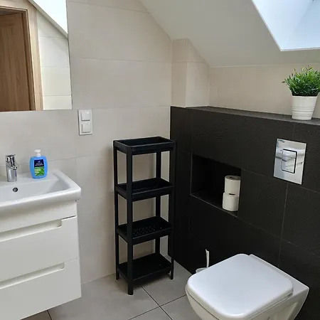 W Brzozach Sznurki Spokojna 1 - Chmielno, Kaszuby, Dom, Jezioro * 흐미엘노