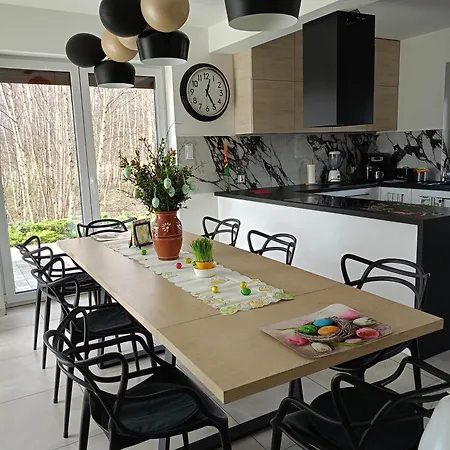 W Brzozach Sznurki Spokojna 1 - Chmielno, Kaszuby, Dom, Jezioro تشميلنا