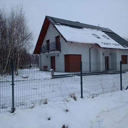 W Brzozach Sznurki Spokojna 1 - Chmielno, Kaszuby, Dom, Jezioro *