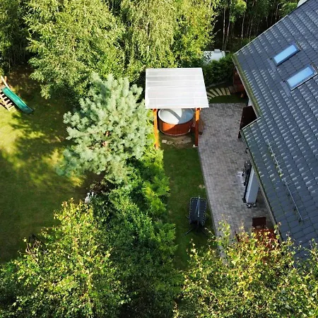 Tatil Evi W Brzozach Sznurki Spokojna 1 - Chmielno, Kaszuby, Dom, Jezioro Chmielno