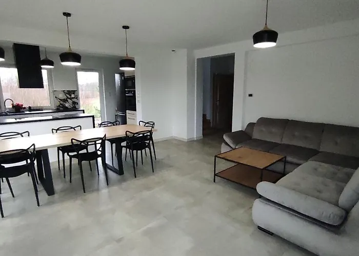 W Brzozach Sznurki Spokojna 1 - Chmielno, Kaszuby, Dom, Jezioro Semesterbostad