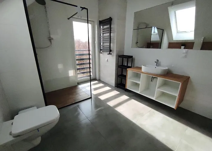 W Brzozach Sznurki Spokojna 1 - Chmielno, Kaszuby, Dom, Jezioro Semesterbostad