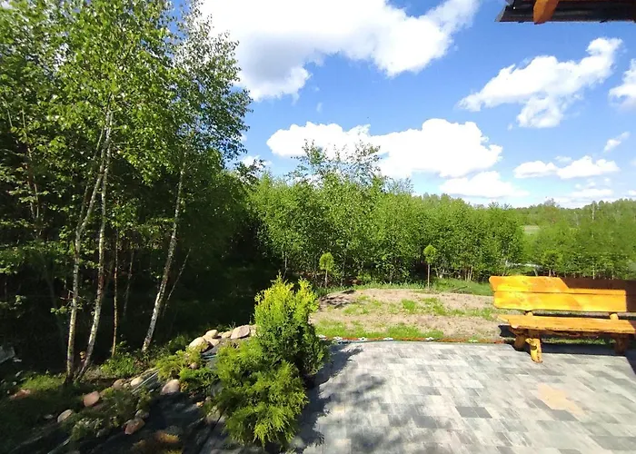 W Brzozach Sznurki Spokojna 1 - Chmielno, Kaszuby, Dom, Jezioro Chmielno