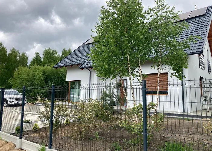 Semesterbostad W Brzozach Sznurki Spokojna 1 - Chmielno, Kaszuby, Dom, Jezioro *