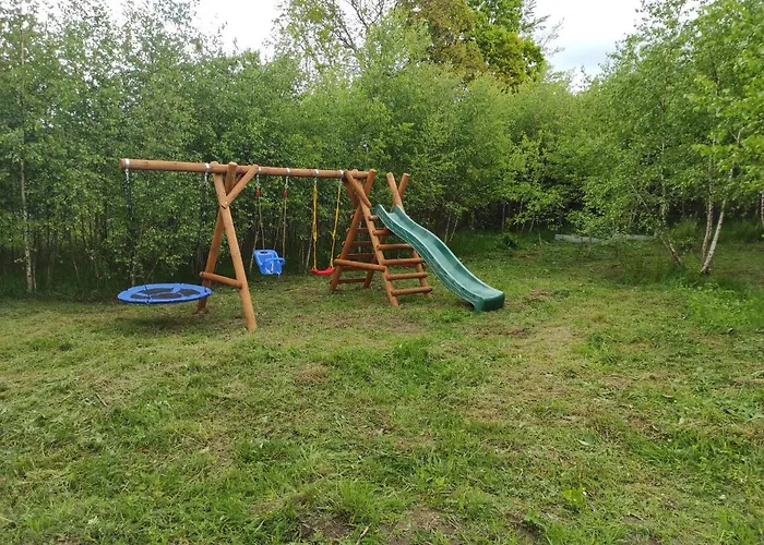 W Brzozach Sznurki Spokojna 1 - Chmielno, Kaszuby, Dom, Jezioro *