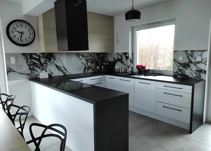 W Brzozach Sznurki Spokojna 1 - Chmielno, Kaszuby, Dom, Jezioro Semesterbostad