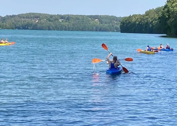 W Brzozach Sznurki Spokojna 1 - Chmielno, Kaszuby, Dom, Jezioro Chmielno