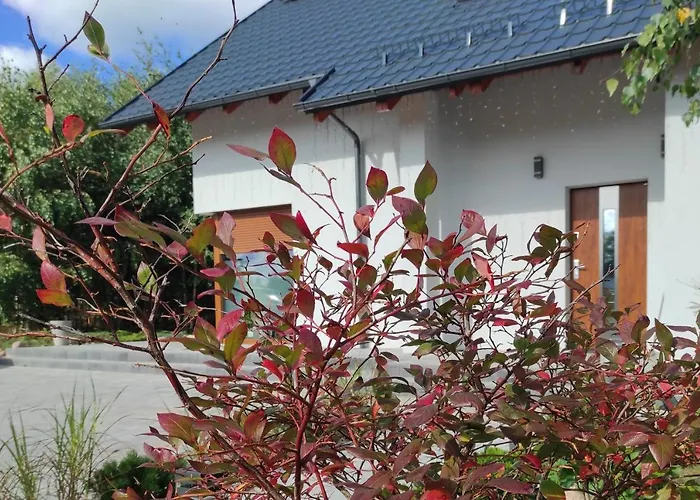 Semesterbostad W Brzozach Sznurki Spokojna 1 - Chmielno, Kaszuby, Dom, Jezioro