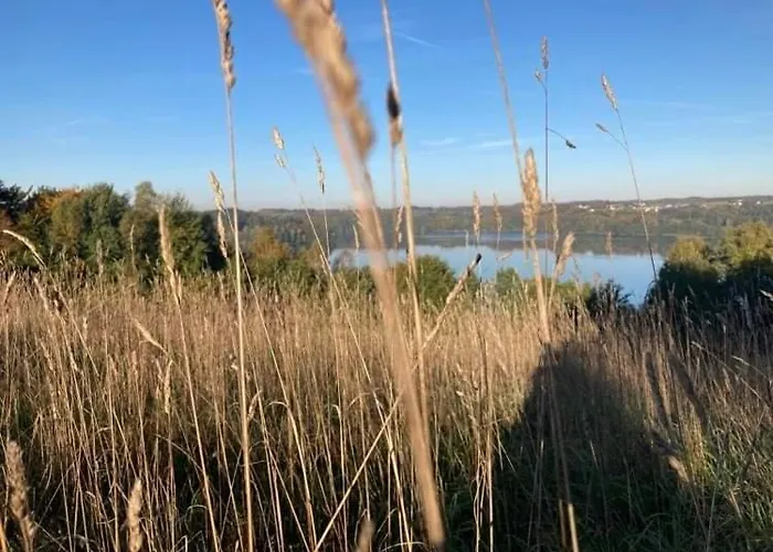 W Brzozach Sznurki Spokojna 1 - Chmielno, Kaszuby, Dom, Jezioro Semesterbostad *