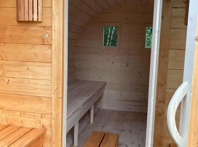 Semesterbostad W Brzozach Sznurki Spokojna 1 - Chmielno, Kaszuby, Dom, Jezioro *