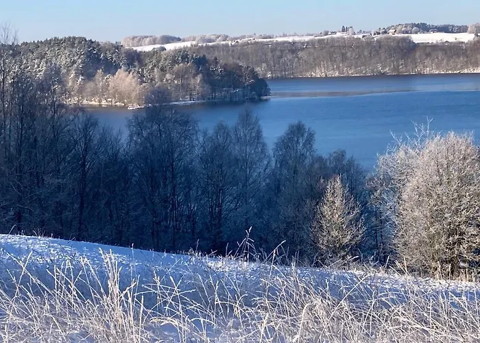 Semesterbostad W Brzozach Sznurki Spokojna 1 - Chmielno, Kaszuby, Dom, Jezioro *