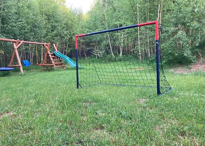 W Brzozach Sznurki Spokojna 1 - Chmielno, Kaszuby, Dom, Jezioro Chmielno