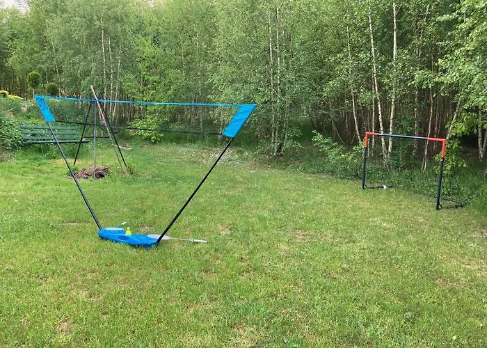 W Brzozach Sznurki Spokojna 1 - Chmielno, Kaszuby, Dom, Jezioro Chmielno