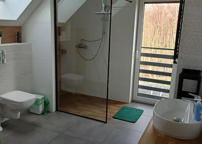 W Brzozach Sznurki Spokojna 1 - Chmielno, Kaszuby, Dom, Jezioro *